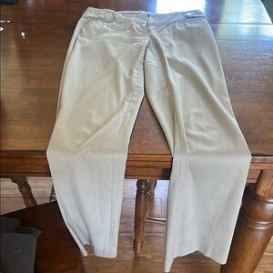 The Limited Tan Straight Leg Pants